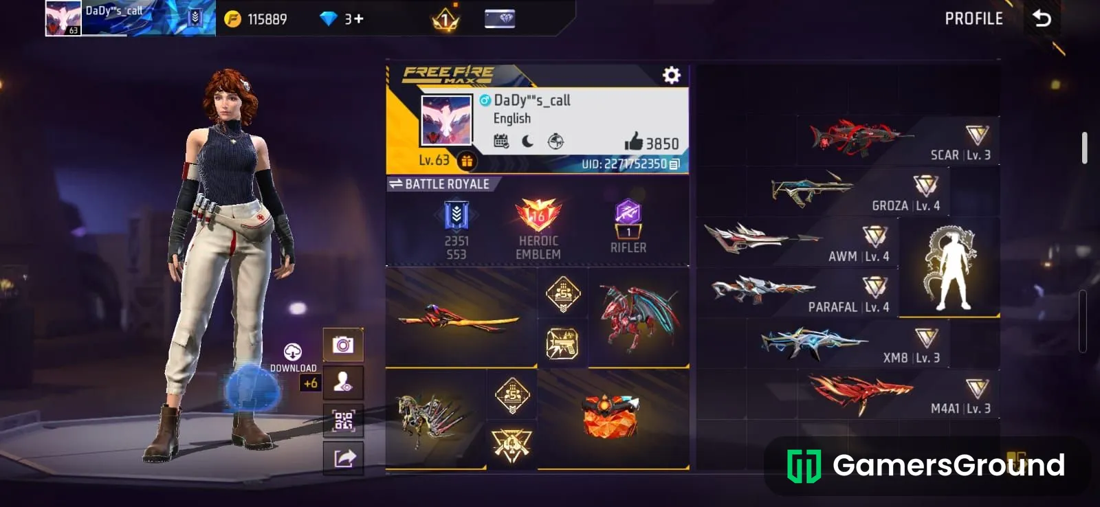 Conqueror Account with rare skin from 2019