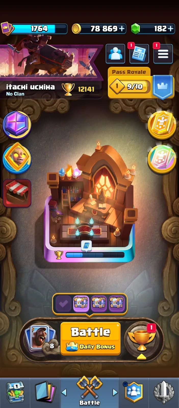 “Maxed Clash Royale Account – Level 16 Cards & Rare Emotes”