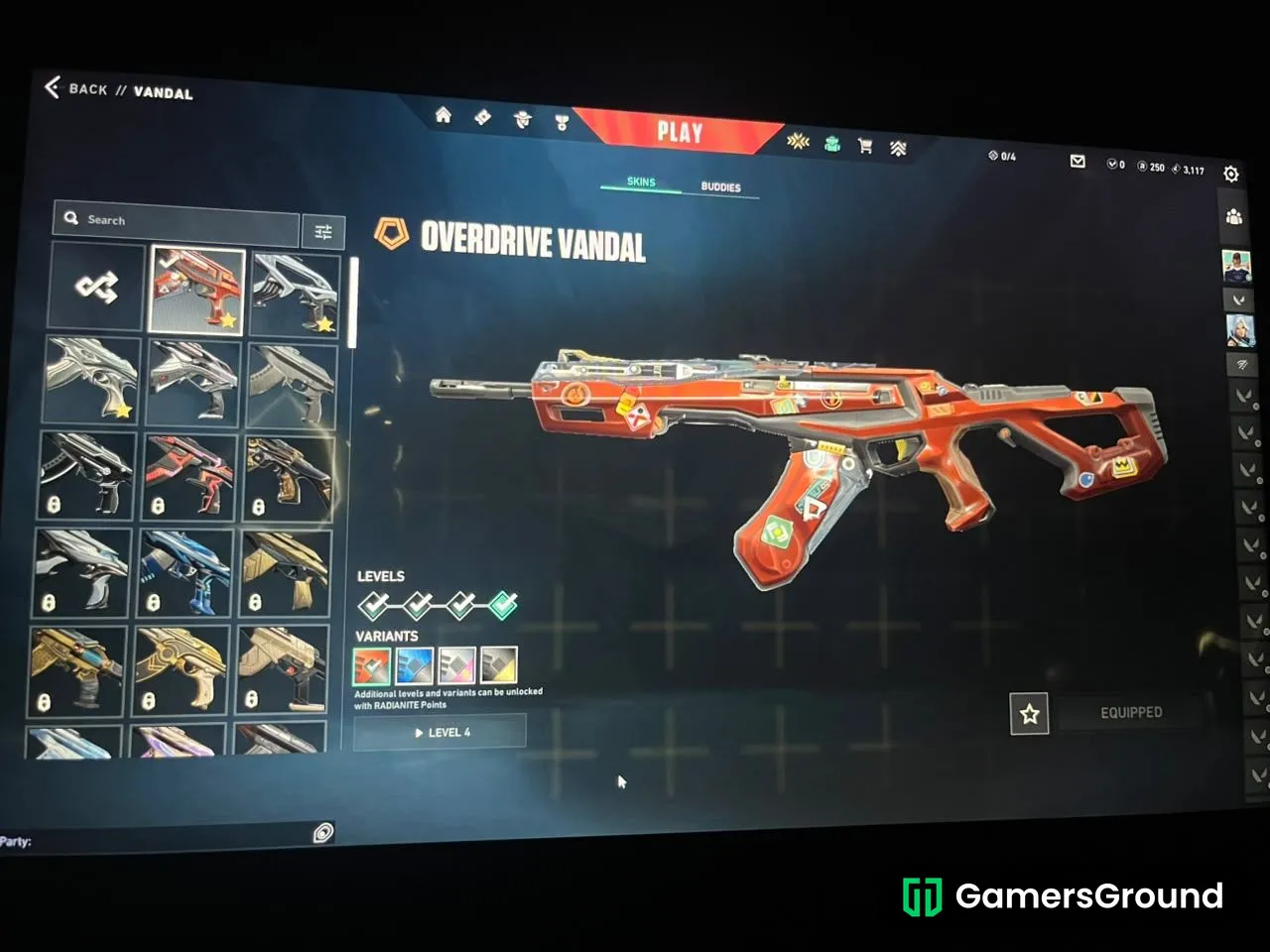 Valorant id selling,3 vandel skin ,2 phantom,1 sherif,1 guardian and 3 knife skin