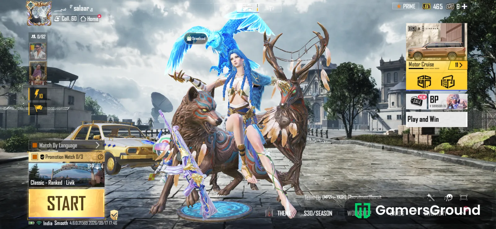 ⁠🔥 MAX LEVEL 75 BGMI ACCOUNT FOR SALE | M416 Glacier Lvl 5, 96 Mythics, All Guns Skins & More! 🔥⁠