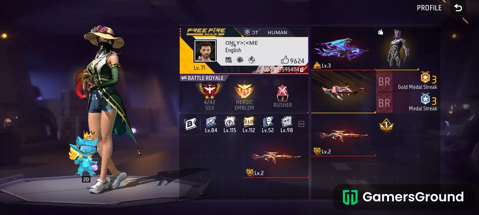 free fire most expensive I'd