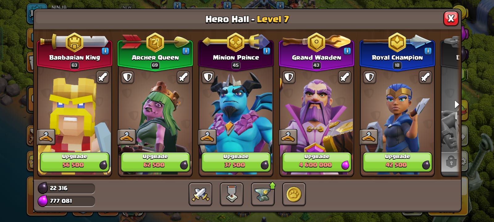 Town hall 13 max  cheap negotiable