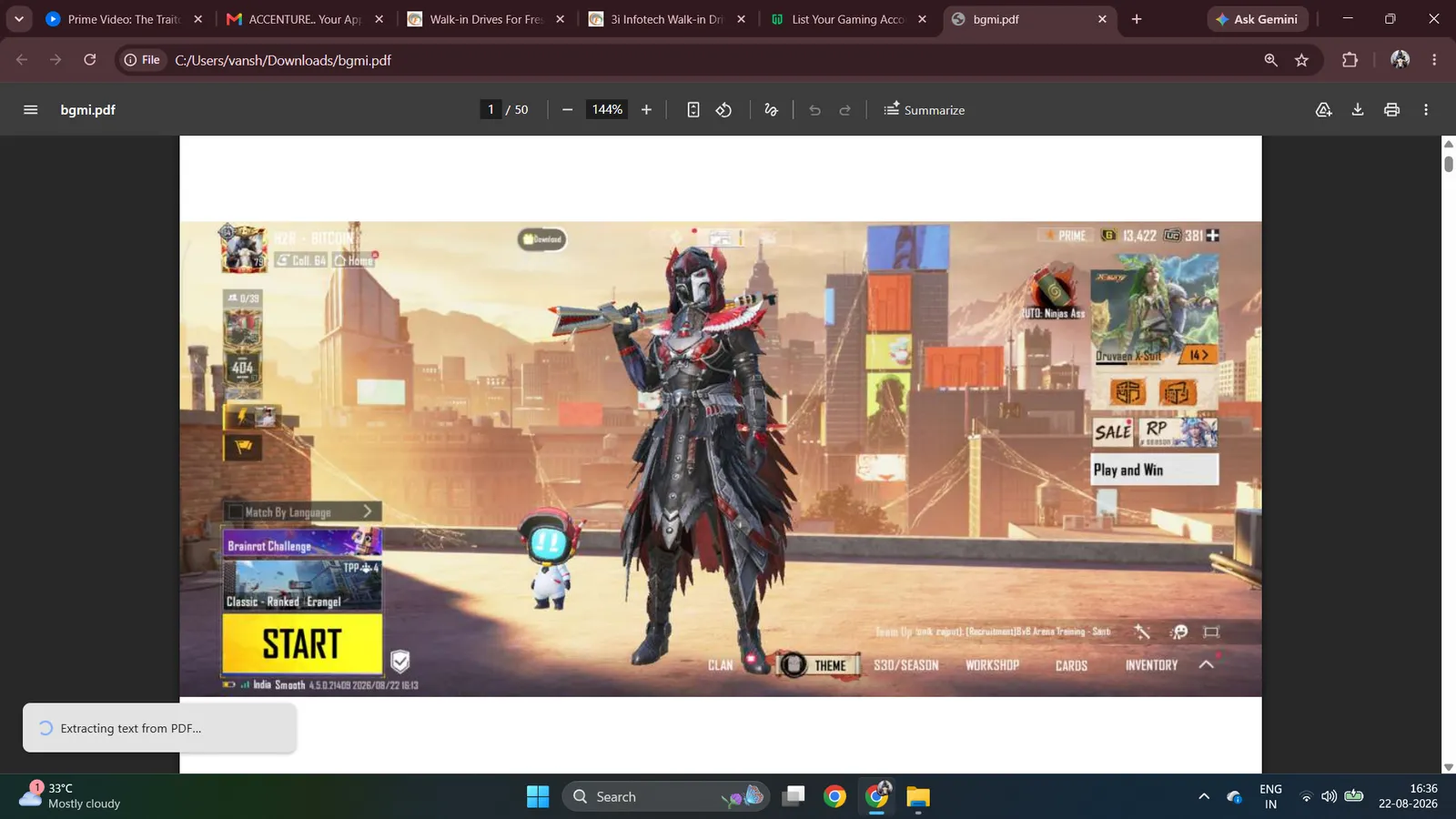 3 times conqueror with dark raven x suit level 3 and 2 more x suits and glacier max and many more