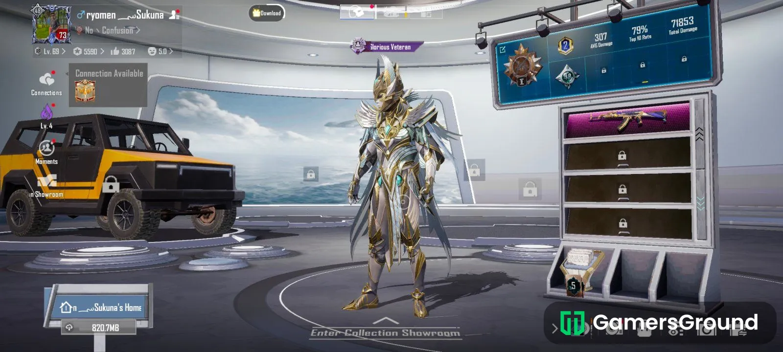 7 years old id teg all guns skin and upgrade groja 2 leval bick skin dasiya skin and buggy skin upgrade uas vehicle  methi suit