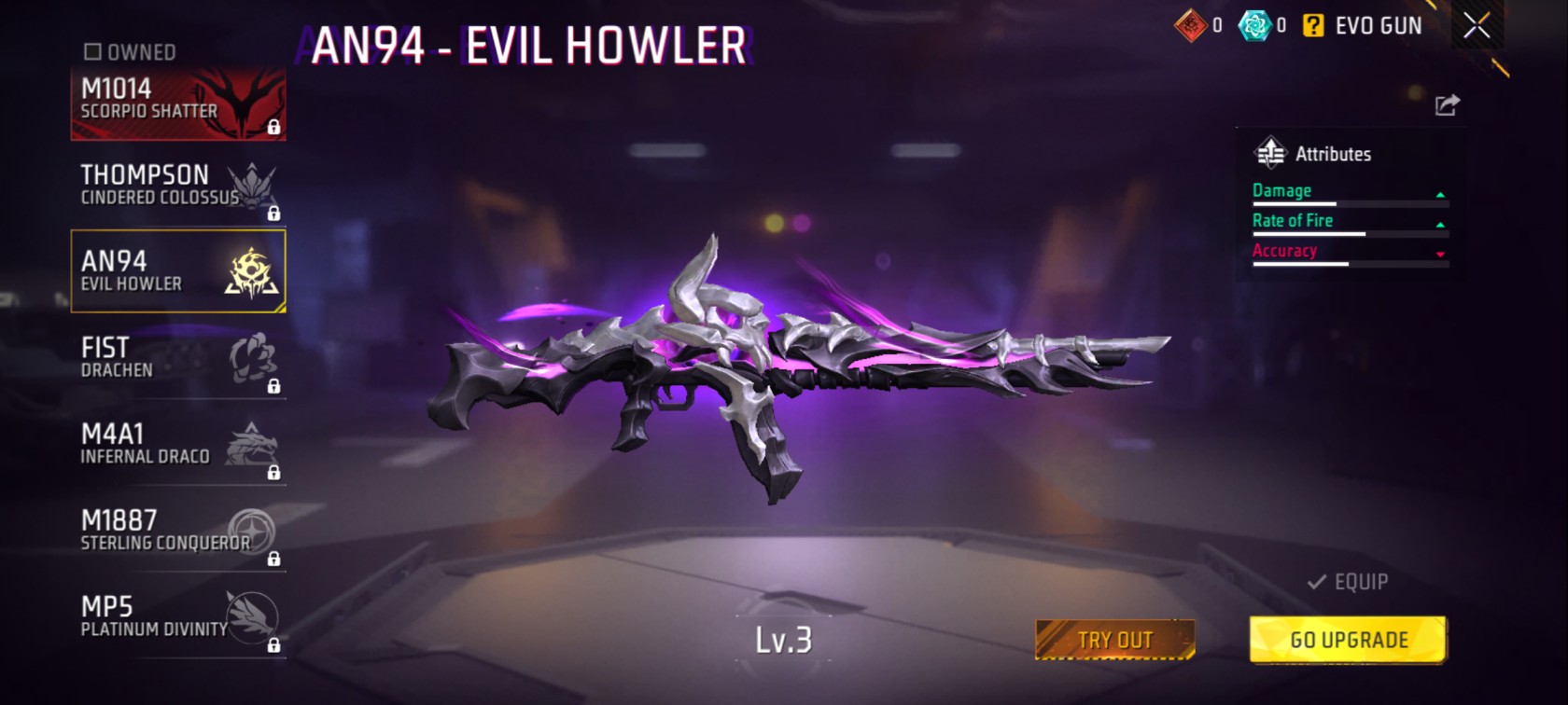 6yr old acc with 59 level