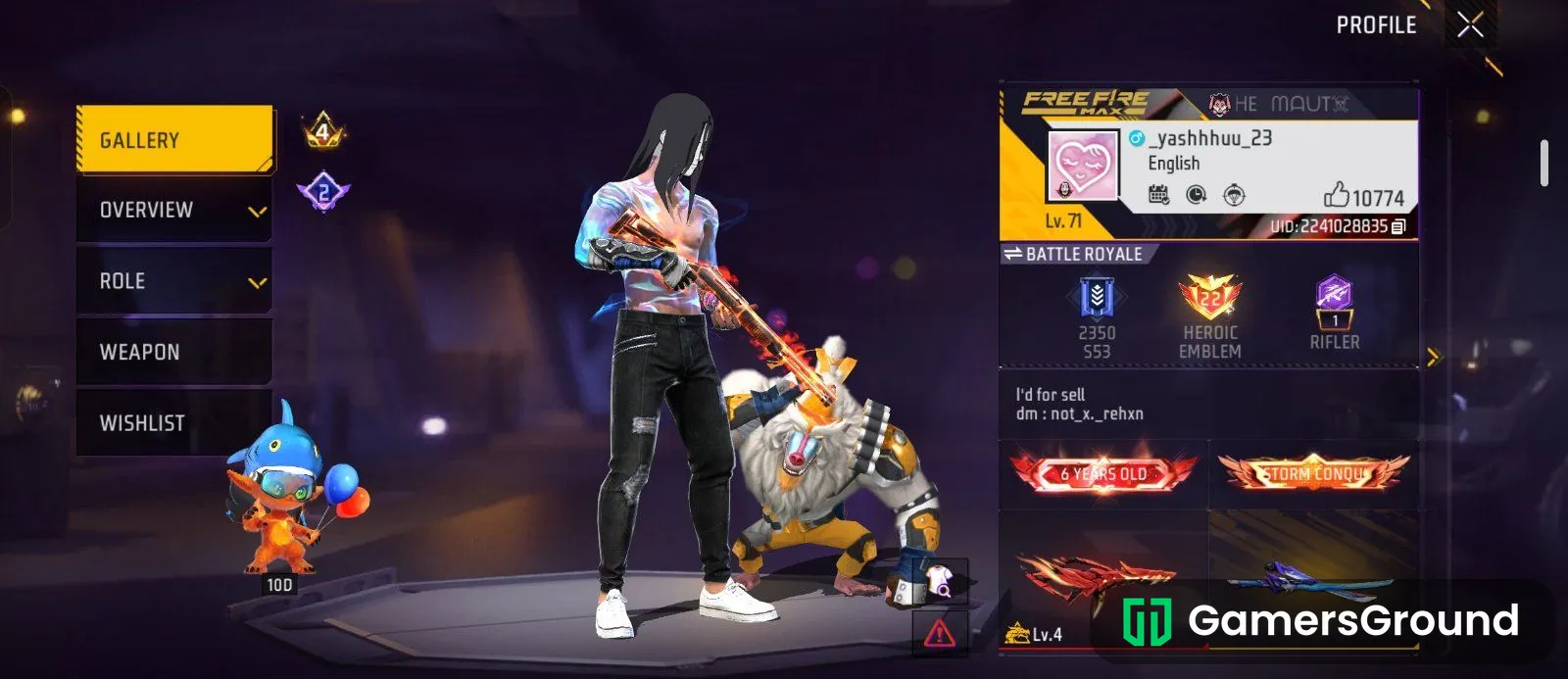 old account