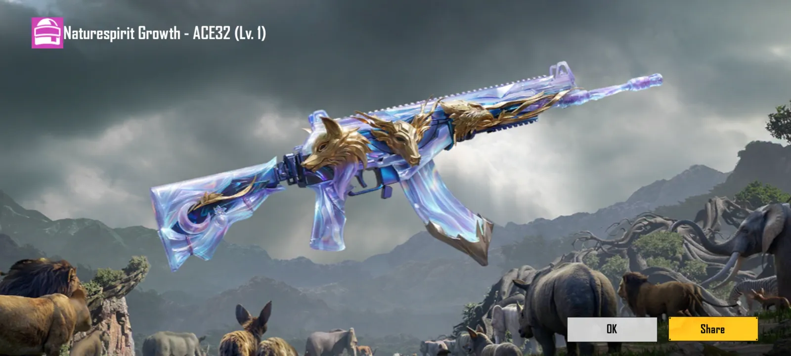 1 xsuit ace32 gun skin