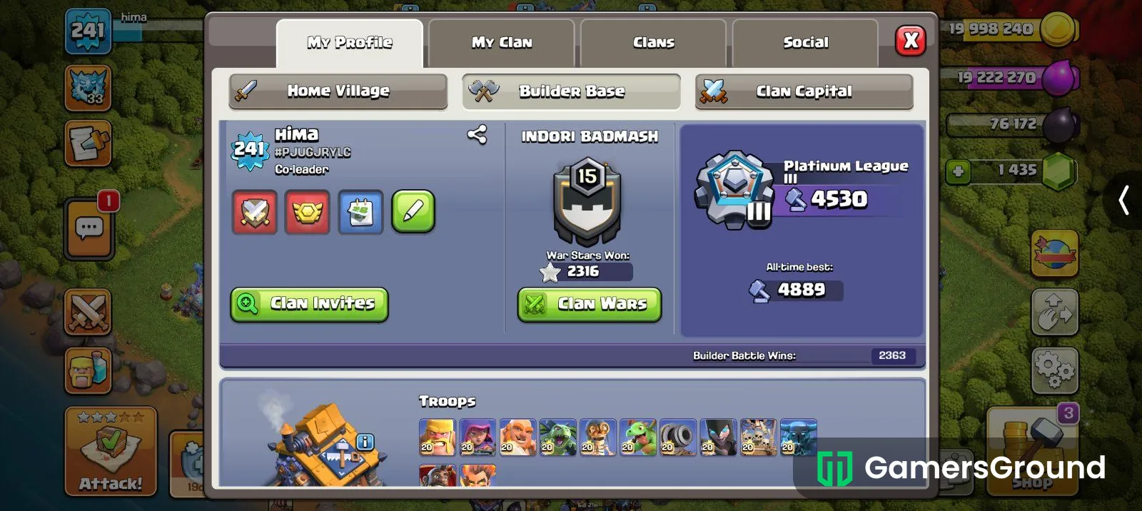 Almost MAX LEVEL 18 Account+Almost maxed level 14 Account