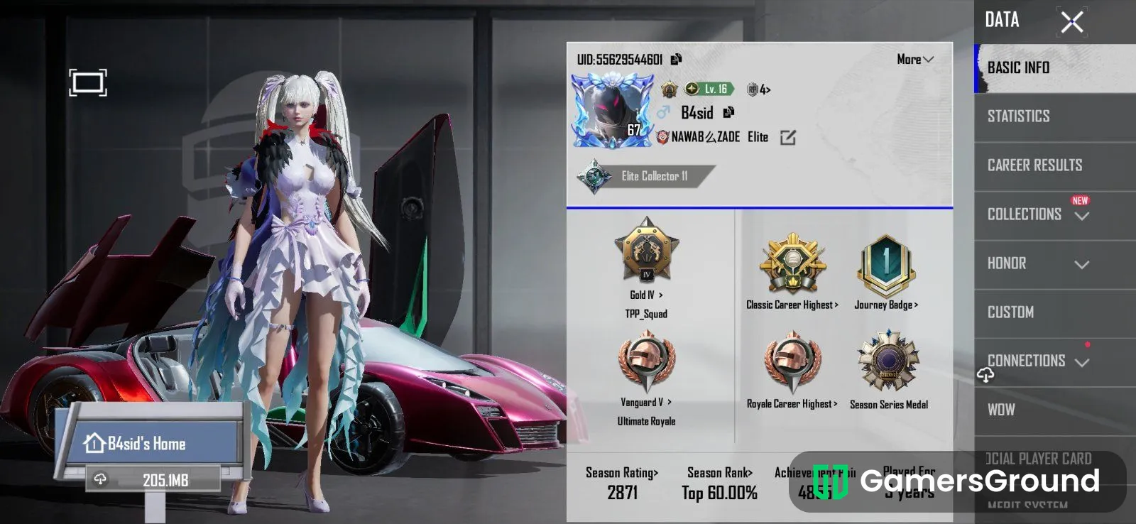 Ace Master Account with many methics and legendary items