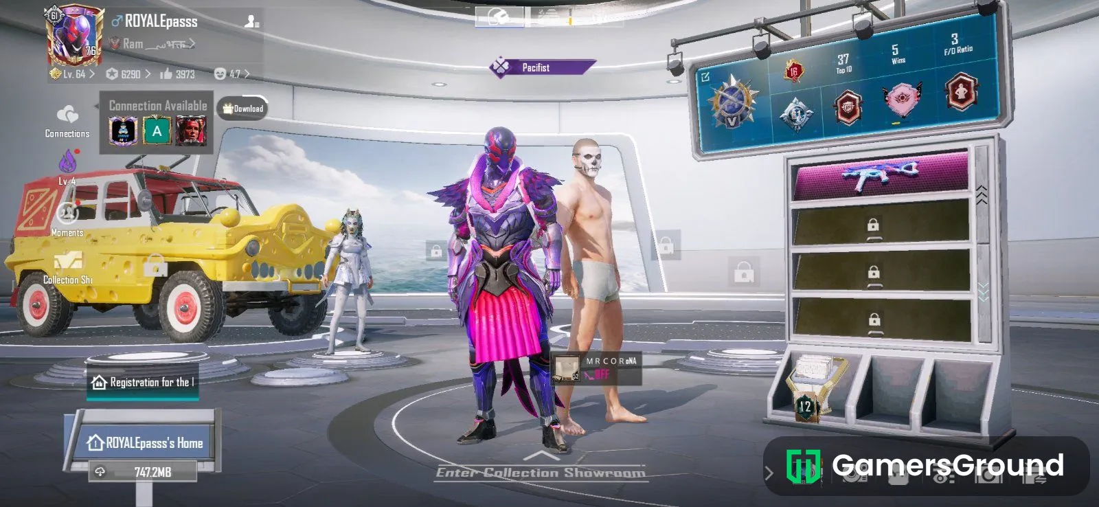 LEVEL.76, Collecting level.61, MAX GUN SKINS: UMP45,DP28,M24 ETC.