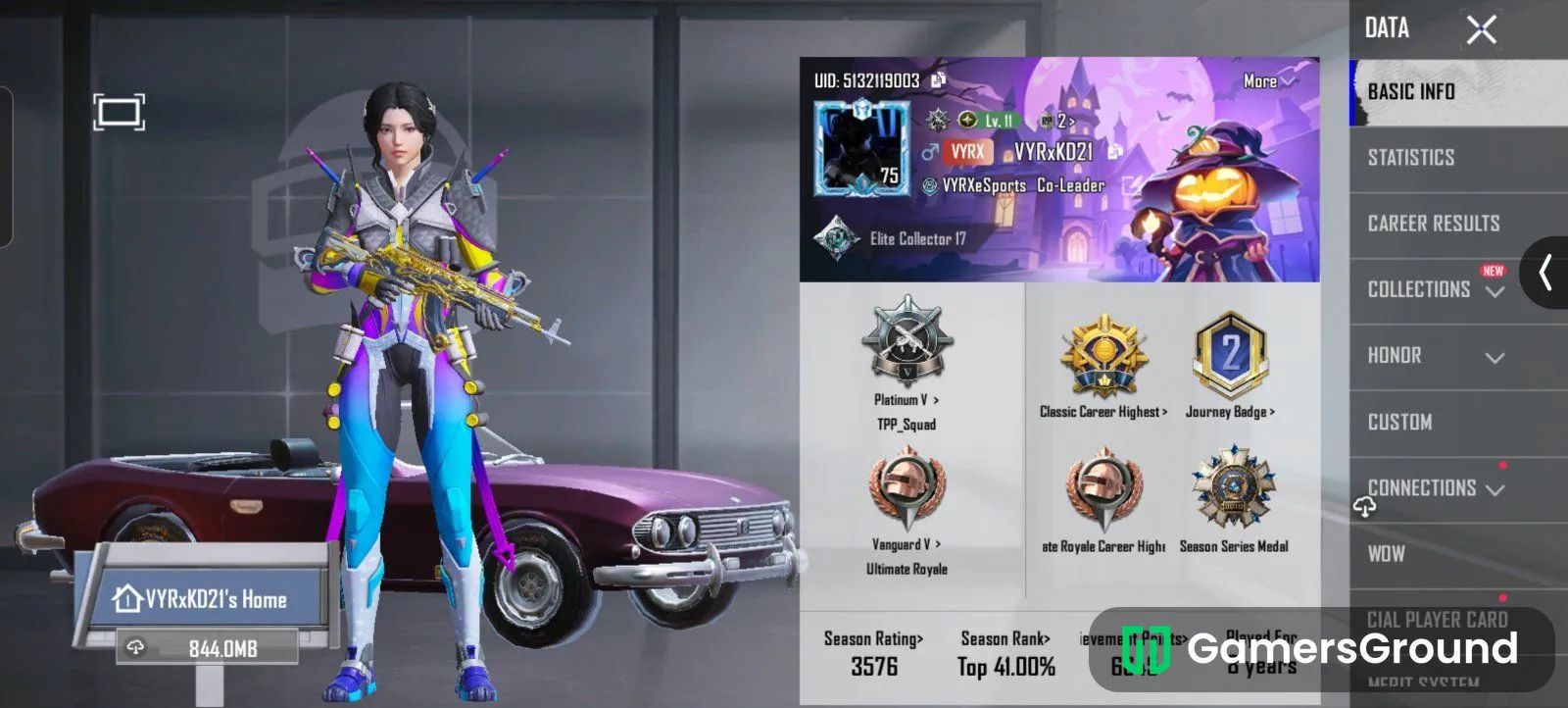 BGMI Level 75 | Ace Dominator | Rare Outfits & Gun Skins | OG Collection