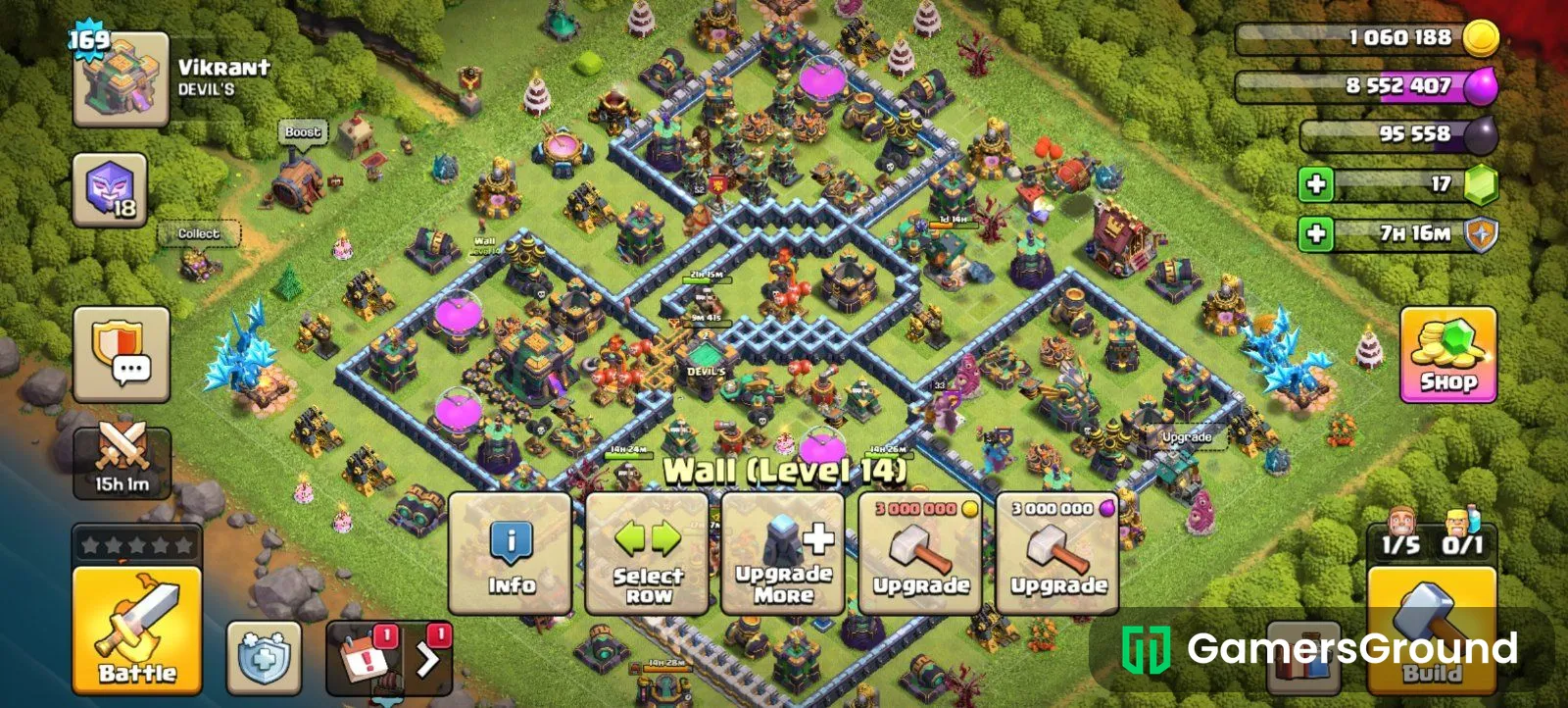 Legend league done many times and 759 war stars won