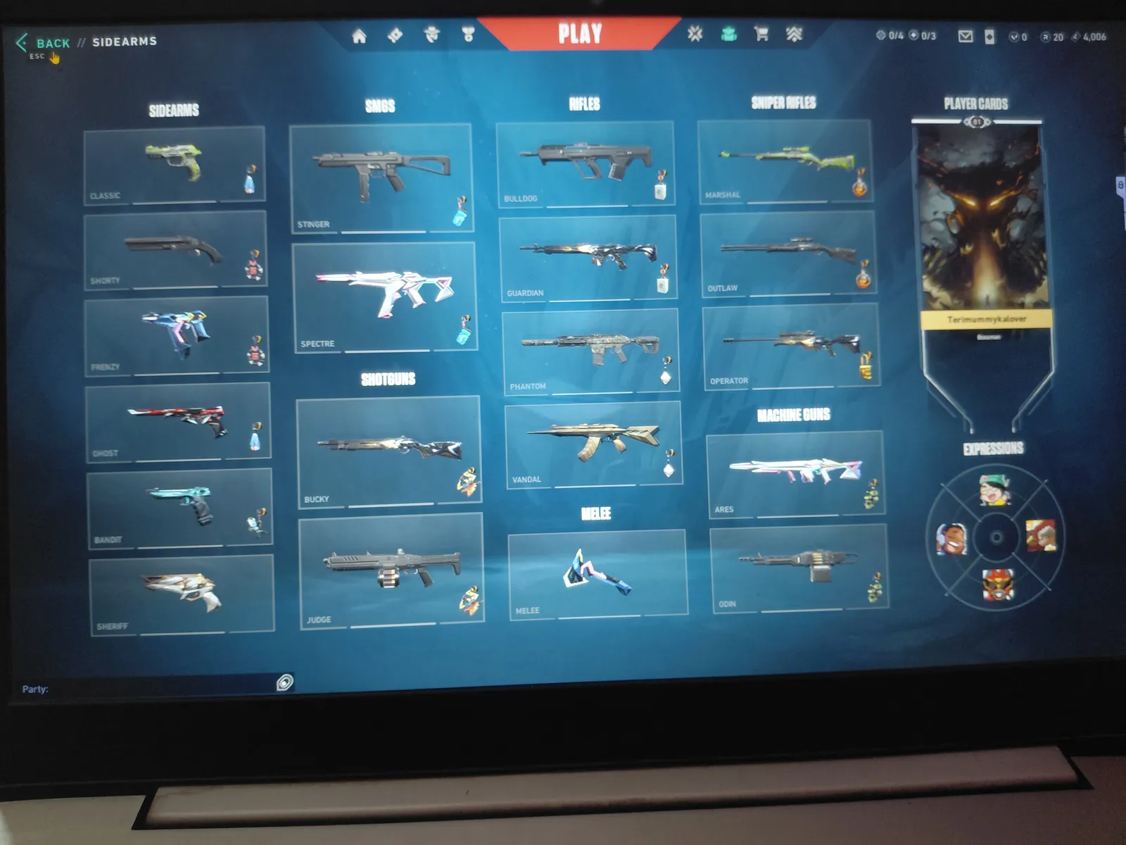 Peak silver account