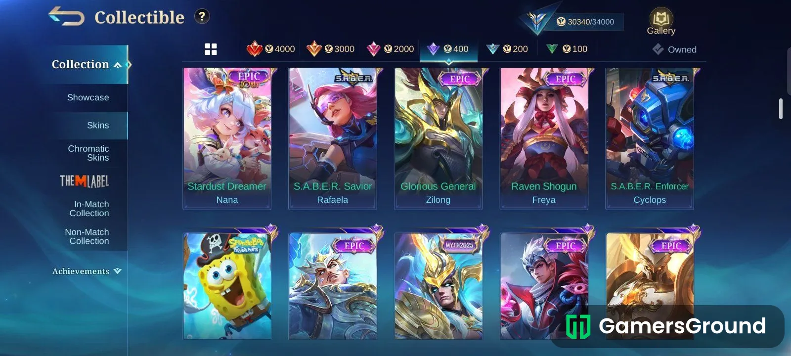 🔥 MLBB Account | 161 Skins | Expert Collector III | Mythic 5 Medals | 58★ Highest Rank