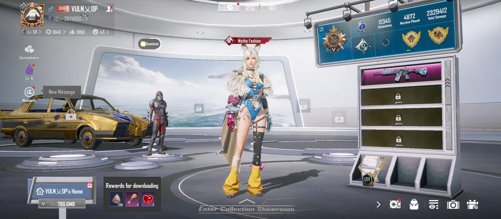 Selling bgmi account | M416 LVL 4 | AND MANY MORE UPGRADABLE GUNS AVAILABLE