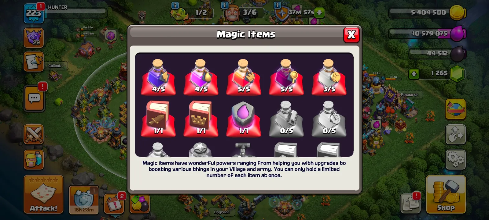 Clash of Clans TH18 | Strong Heroes | 1200+ Gems | Gold Pass Skins | Rare Equipment | Full Access
