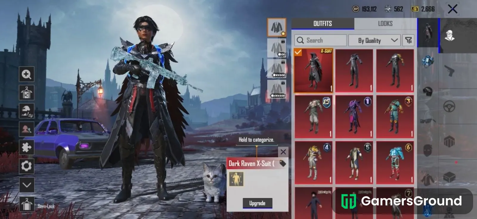Glacier m416 max level, X-suit raven level 1