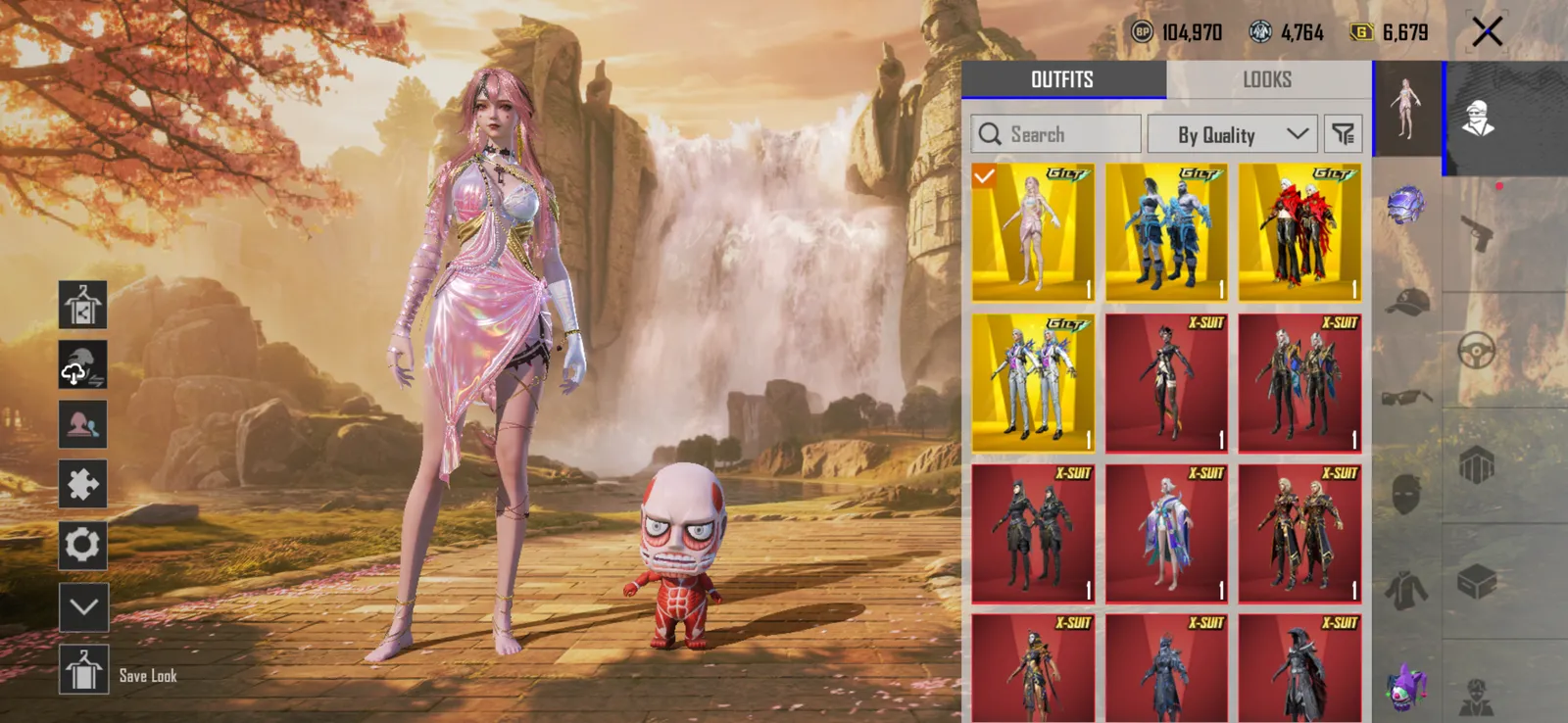 Premium Inventory with Coll lv 68