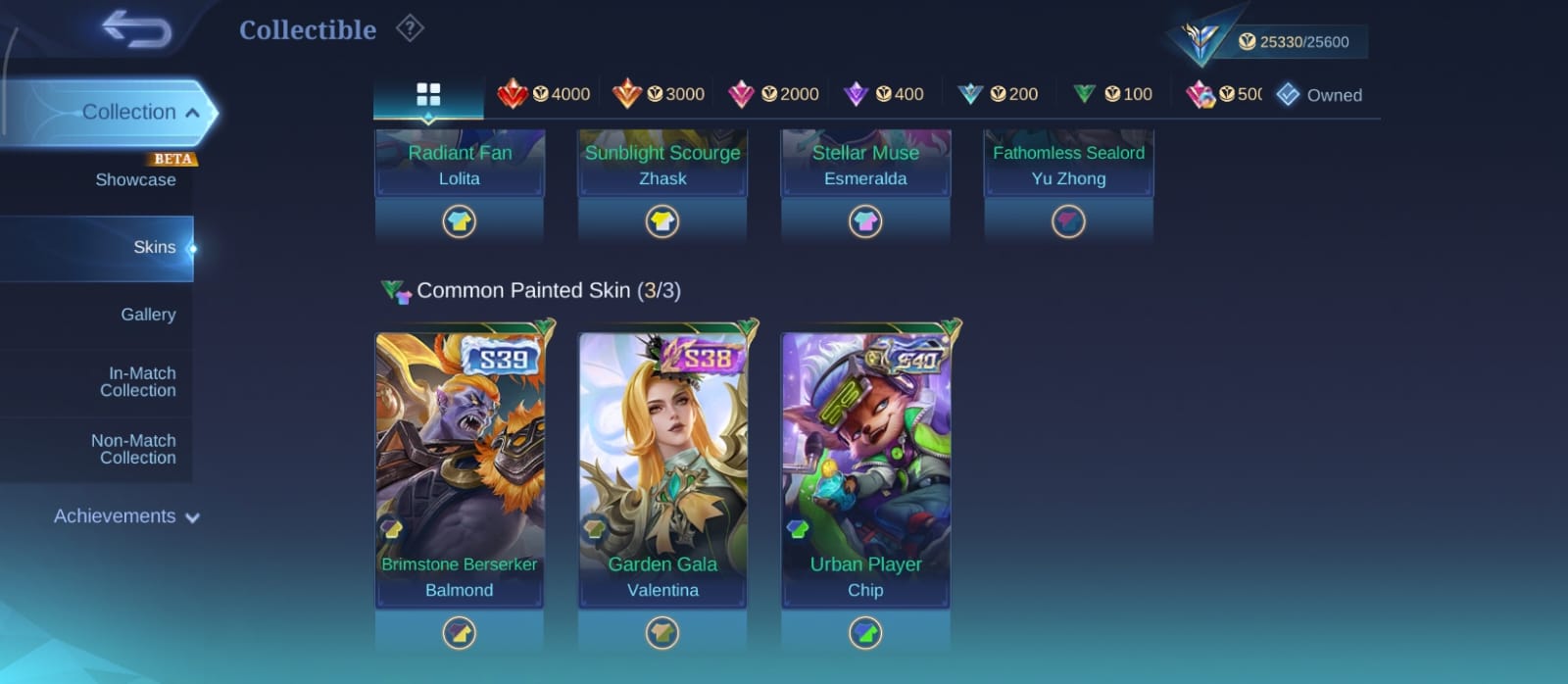 SELLING MY 2 YEAR OLD MLBB ACCOUNT