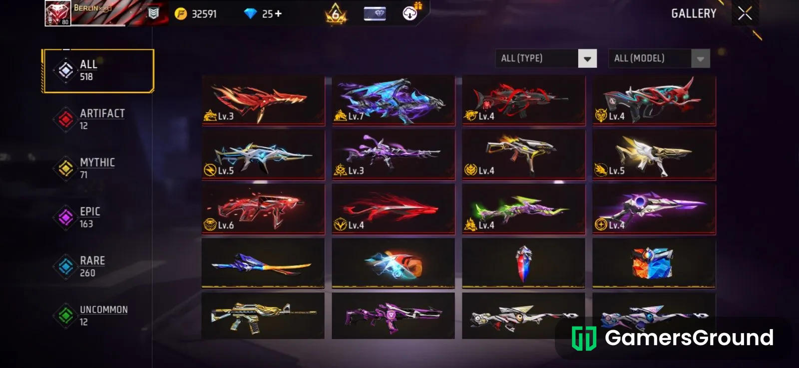 80 level id with prime level 6.