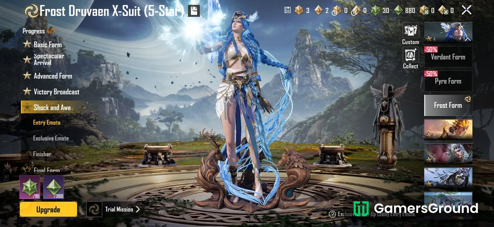 level 75 account with rare outfits and x suits