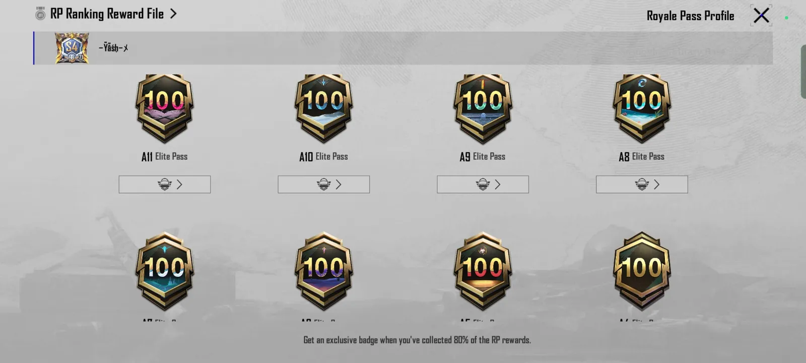 Ace 5 year old account 3 x-suit 2 old x-suit one is Pharaoh and many upgradable guns rare guns also