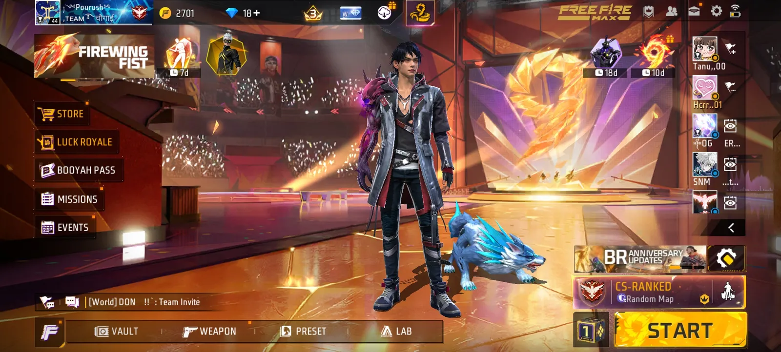 Free fire account sale 5 yrs old