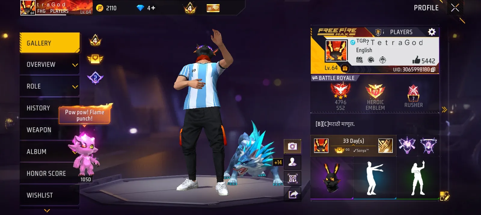 ACCOUNT WITH RARE COLLECTION
