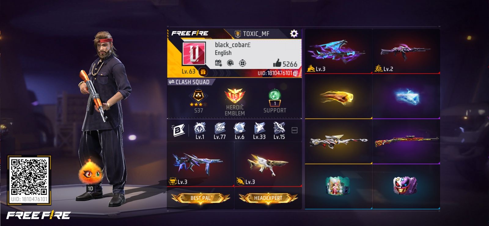 FF id of lvl 63