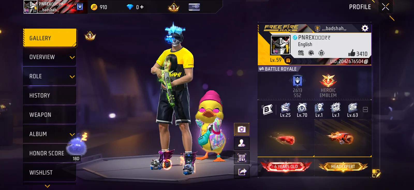 Old account with good stuff