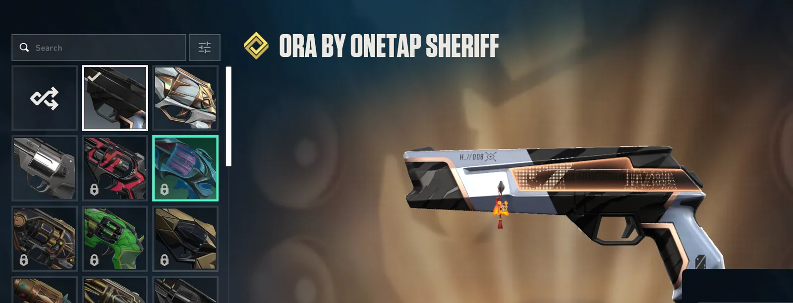 Rare and once and only skins including ORA full set and a peak rank of Diamond 1
