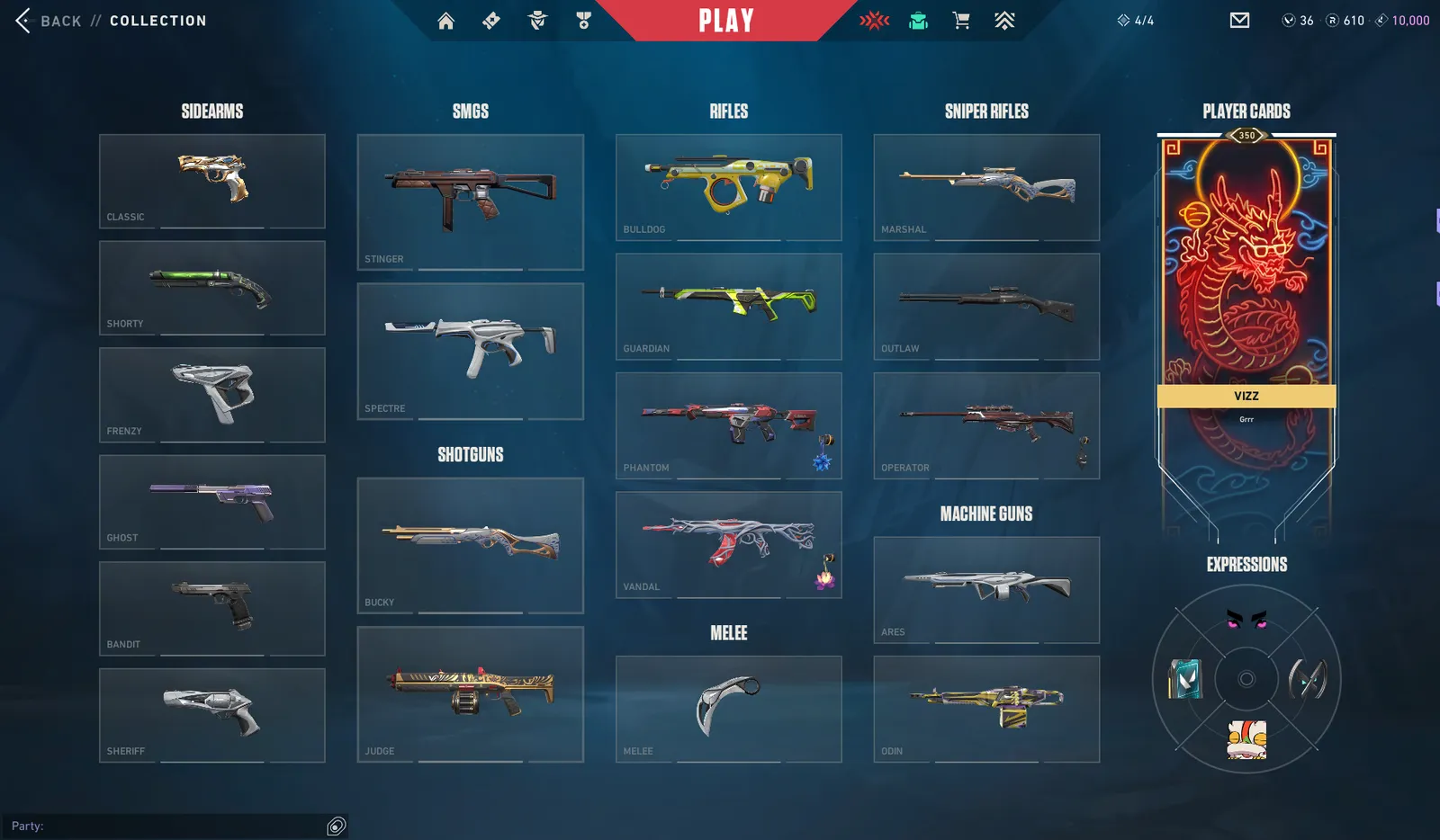Valorant Account for sale with Premium Skins