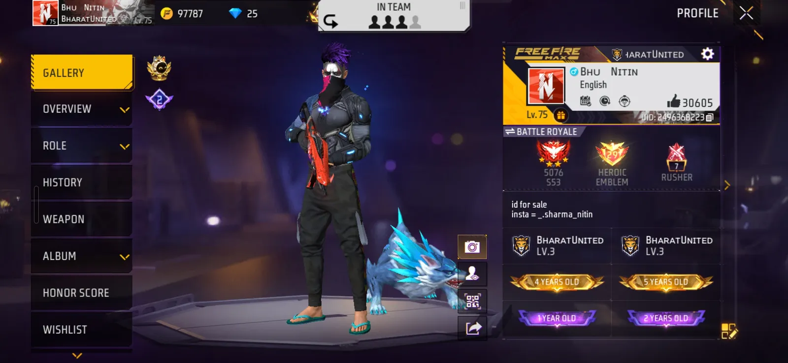 Best account 100 days monthly