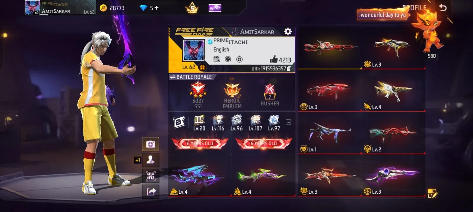 Rare old account sale
