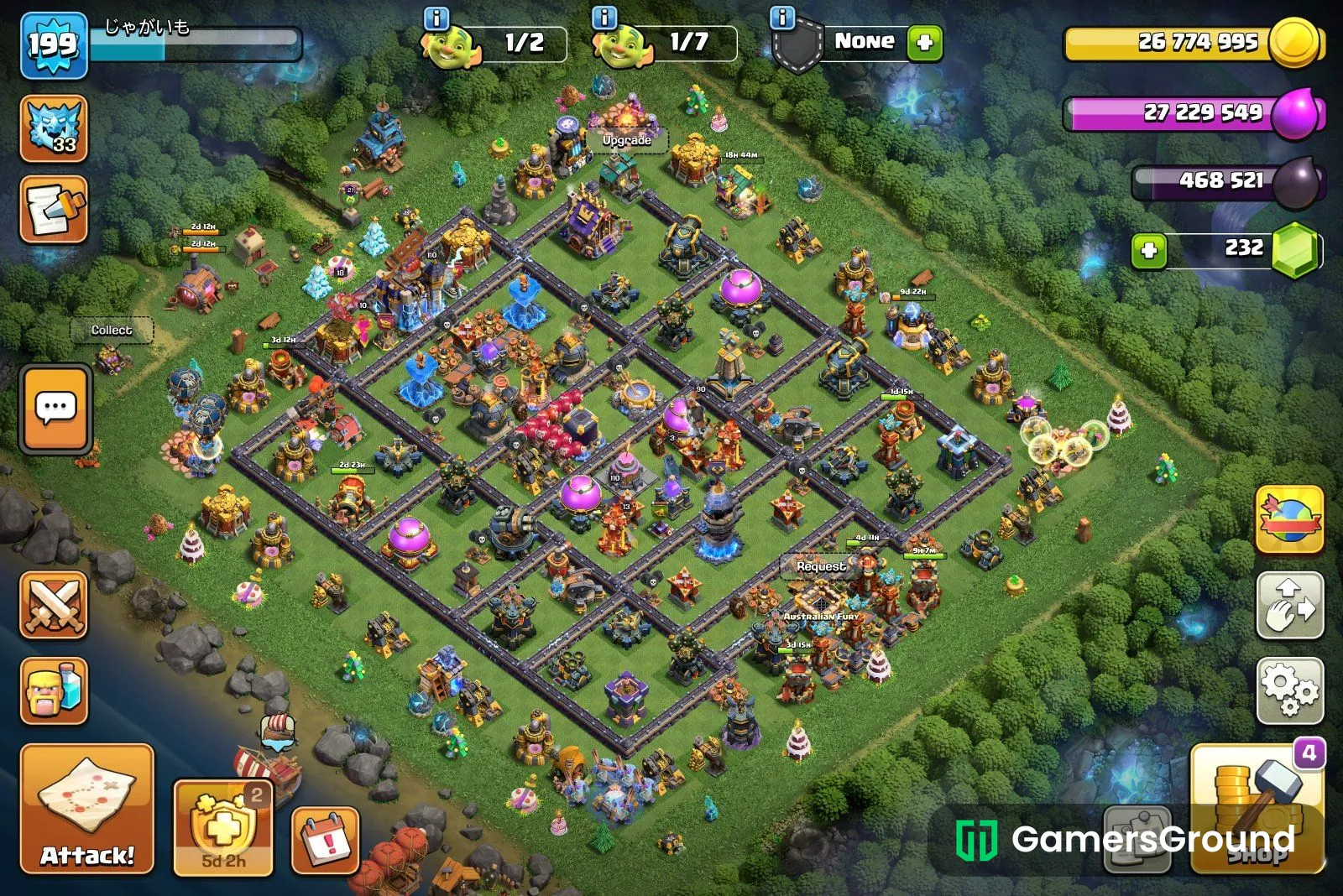 Semi maxed account