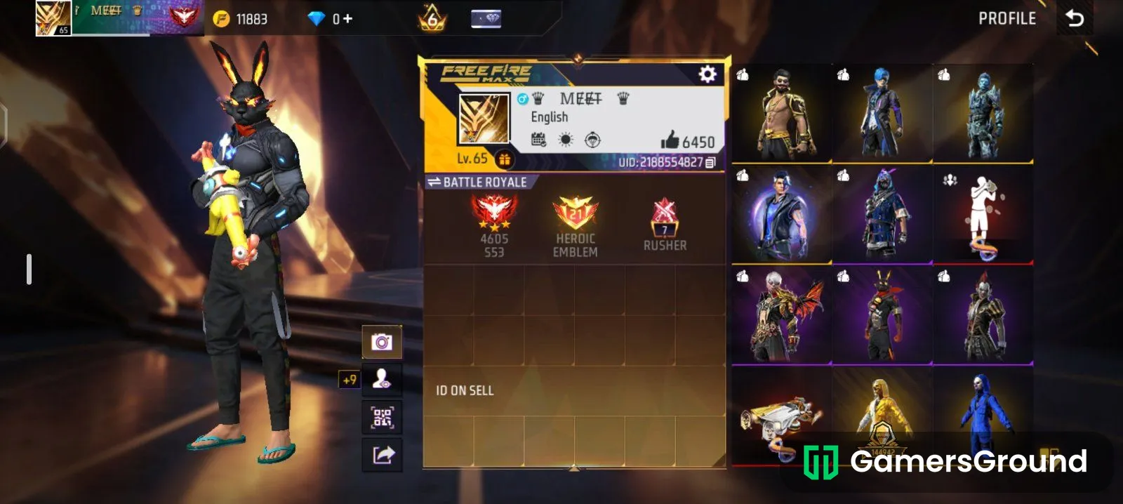 PRIME LEVEL 6 ID AT CHEAP RATE 💗🎉