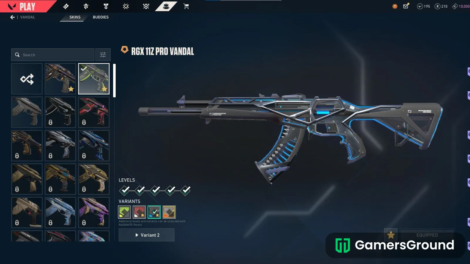 VALORANT APAC/Mumbai Gold Account | Champions 2026 Bundle + Melee | RGX, Kuronami 2.0, Reaver | Premium Skins