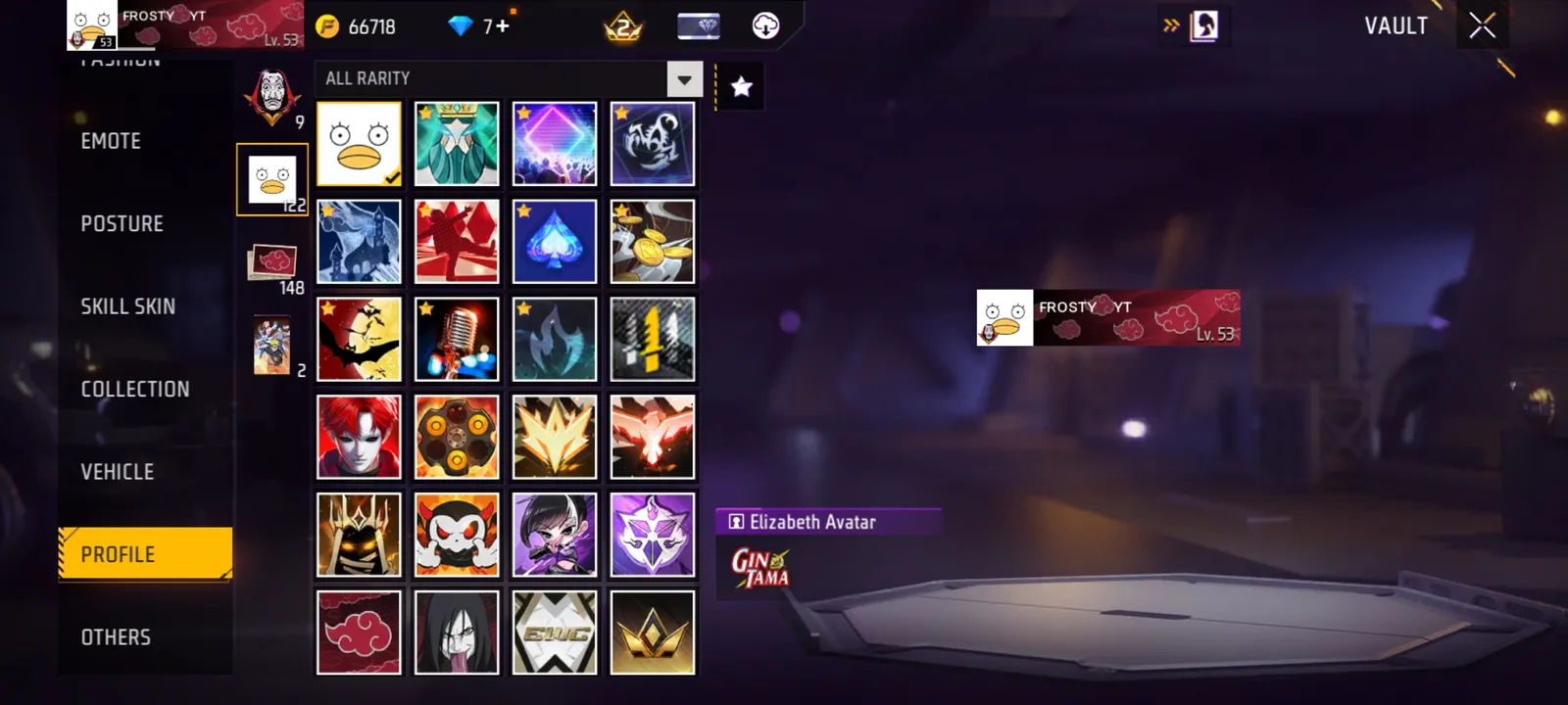 5 year old free fire account