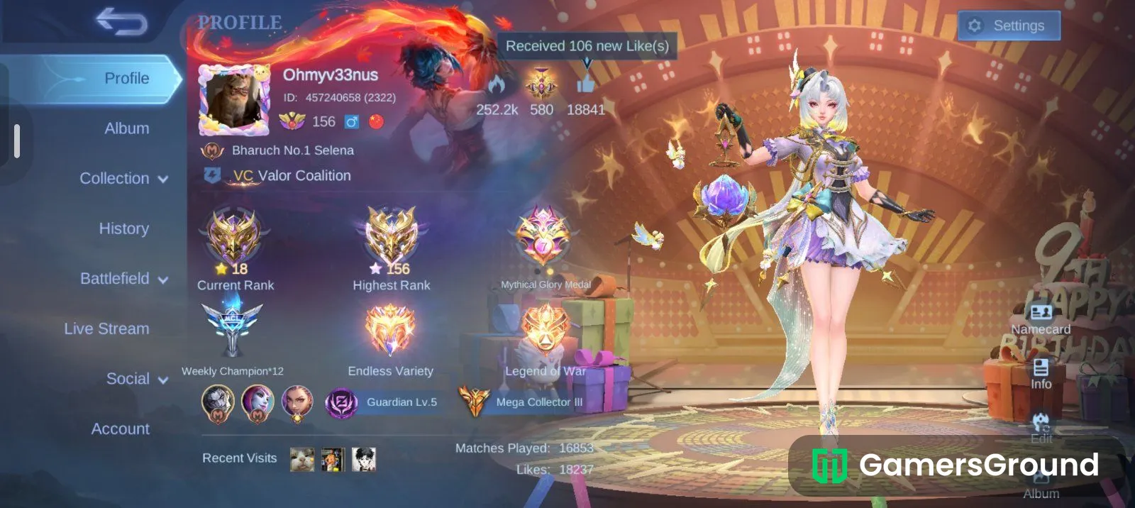 Selling mega 3 collector acc