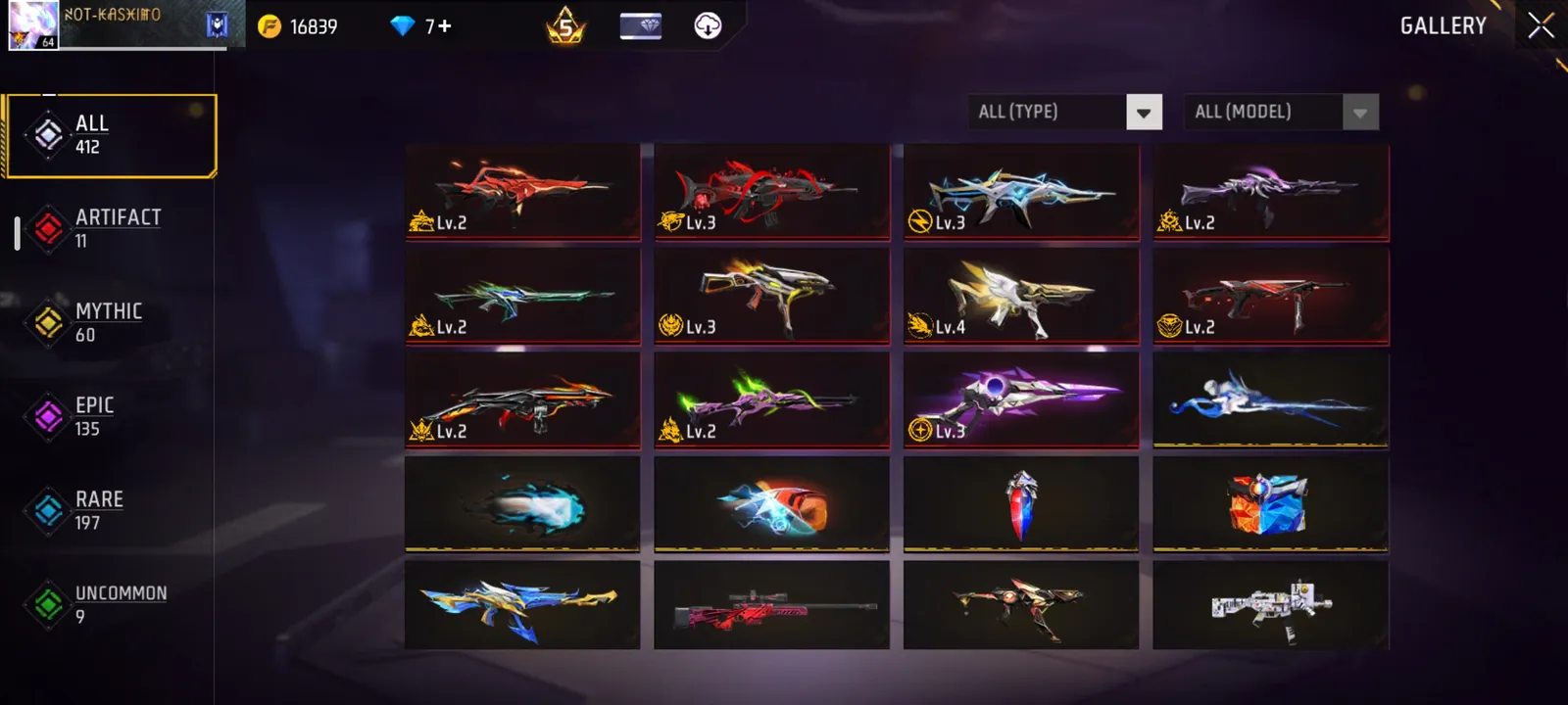 🔥 OG 6-Year Free Fire ID | Prime Lv.5 | 11 EVO Guns | 4 Artifact | 38 Mythic 🔥