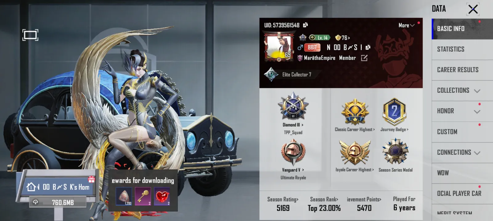 X suit and upgrade gun ultimate legend title many more