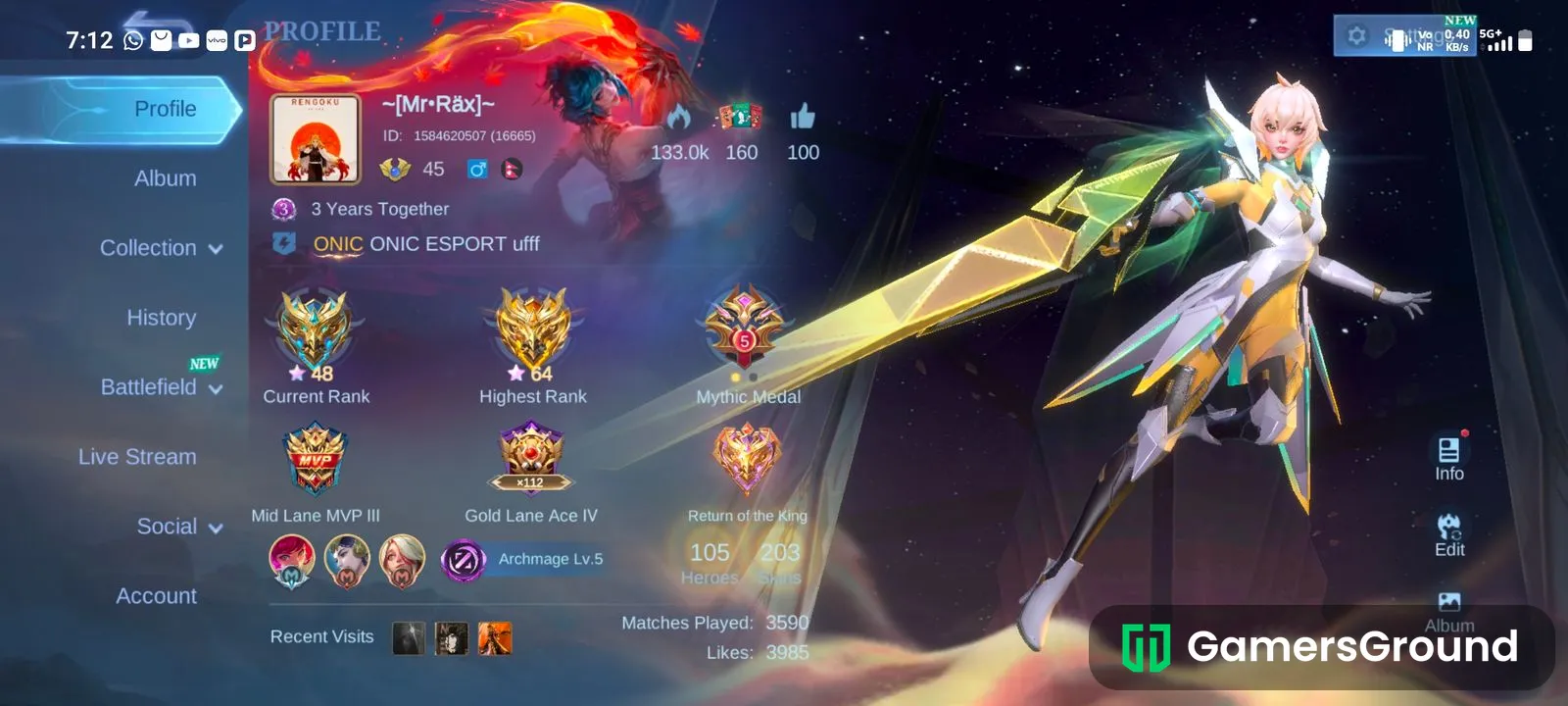 Franco Legend   Beatrix Prime Indian server id