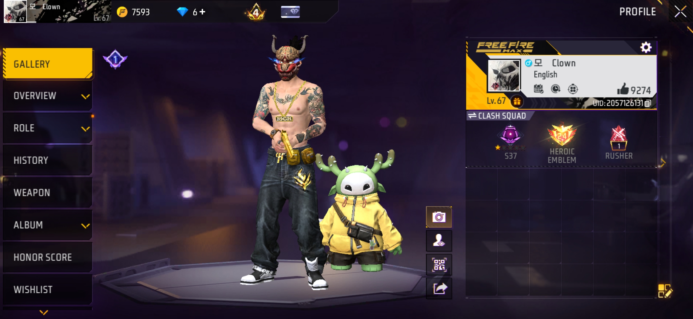 FREE FIRE ID SELL IN REASONABLE PRICE