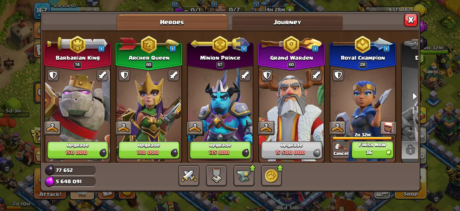 * TH16 CoC Account | 3903 Gems * Legend TH16 CoC ID * Strong TH16 Account