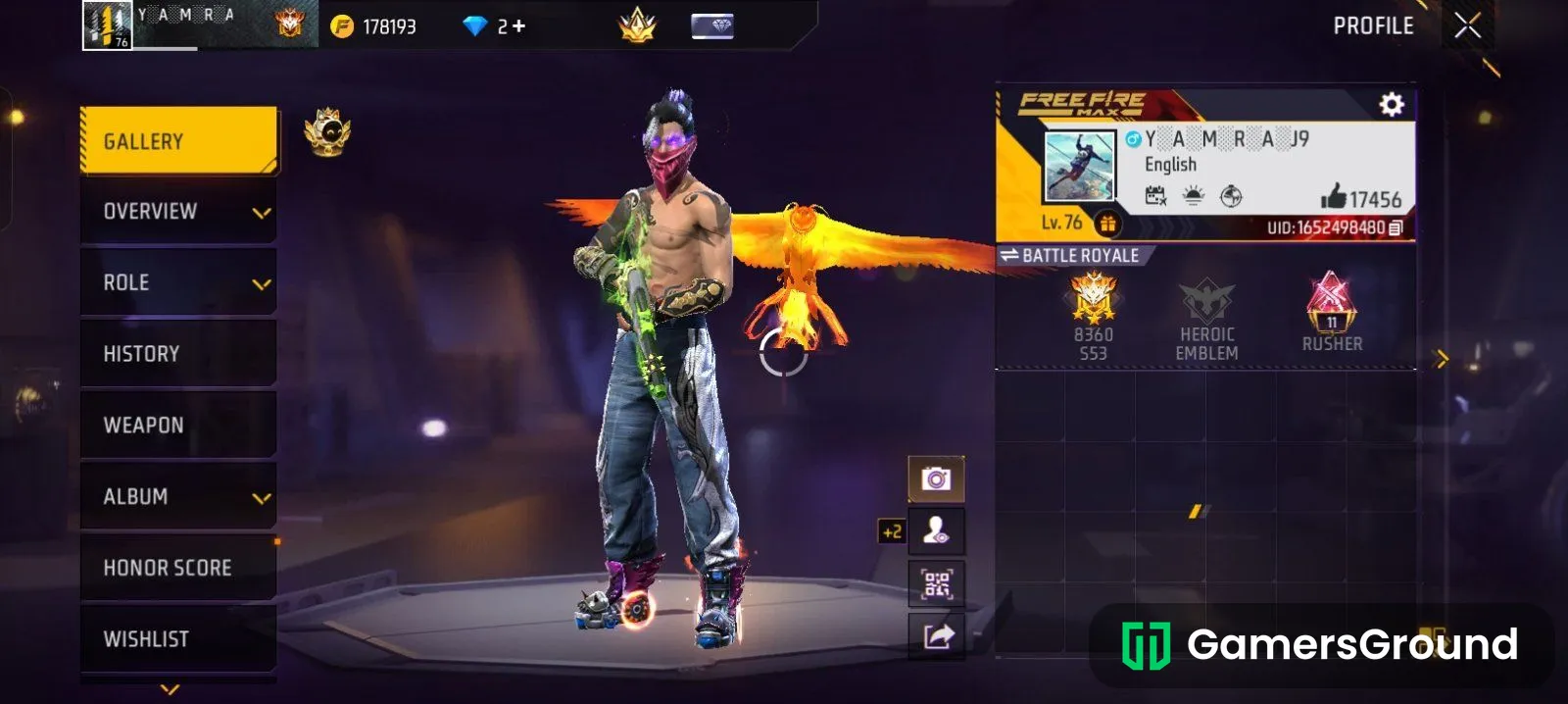 Premium account prime 3 and better collection id