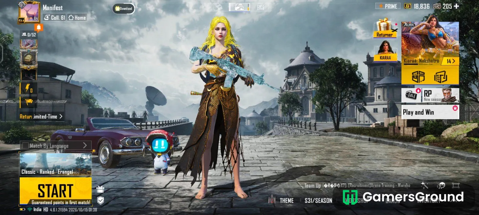 8-Year BGMI Account | Level 84 | M4 Glacier Max | AKM G L4 | 3× Conqueror | Multiple Ace Dominators | 60k+ Kills - 3.86 KD Lifetime | Loaded Inventory