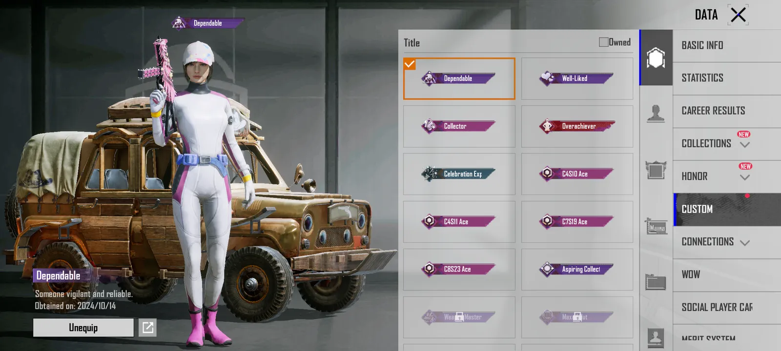 Season 13 account