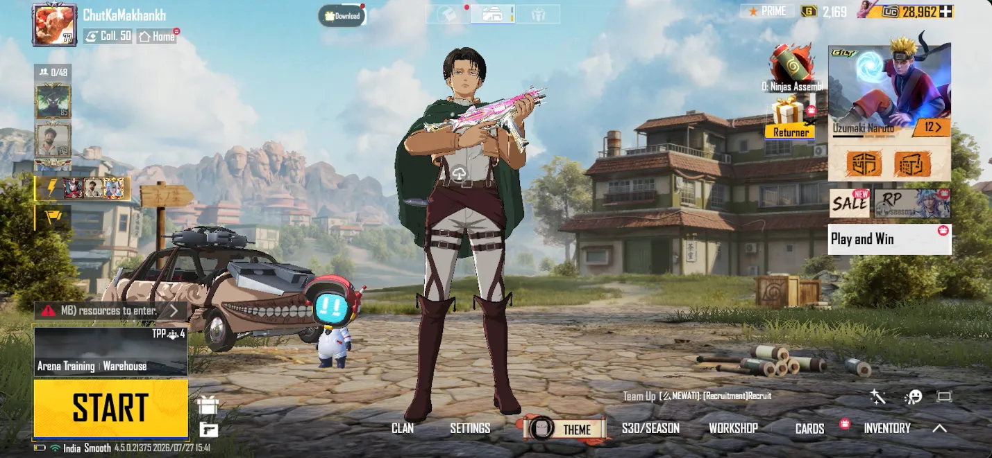 BGMI Account | 29,000 UC 💎 | Level 71 | 6 Upgradable Gun Skins | Merit 100 | Collection Lv. 51 | Premium Inventory