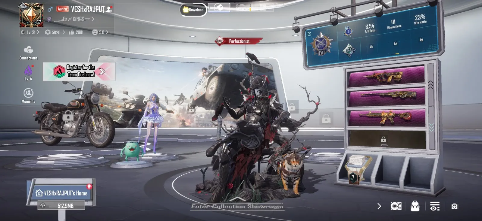 Blood Raven Xsuit With Good Gun Lab