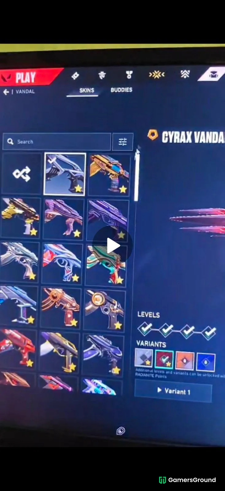 Heavily stacked account with vct 2021 rare skins and multiple bundles